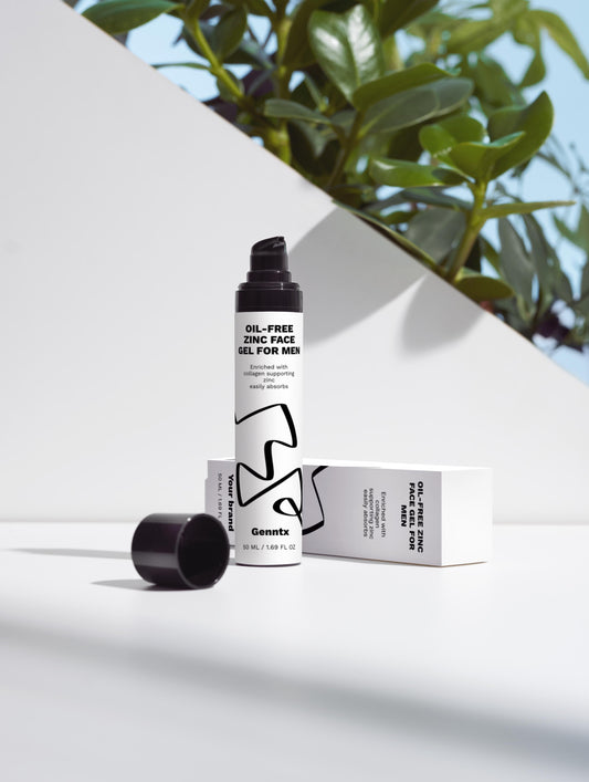 Oil-Free Zinc Face Gel for Men